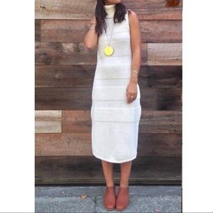 Anthropologie Moth Knit Turtleneck Dress